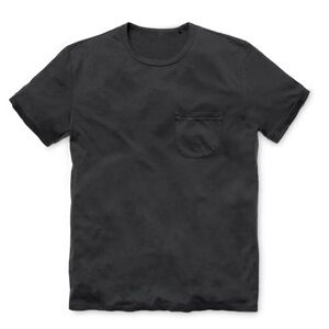 Outerknown Sojourn Pocket Tee - Bright Black / XL